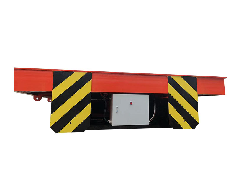 100噸低壓路軌導電電動(dòng)平板車(chē)