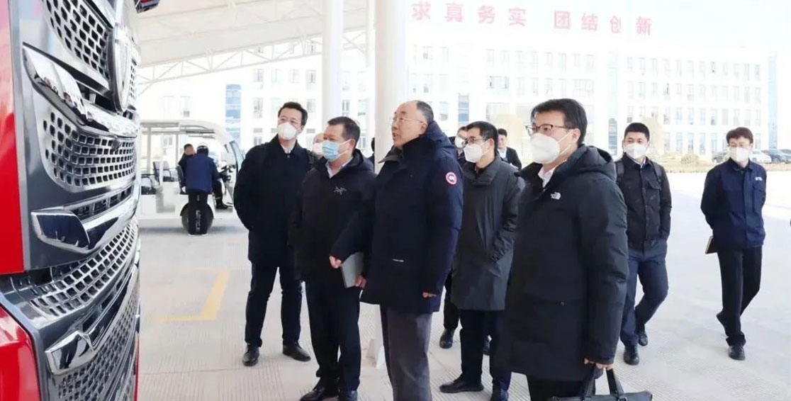 康明斯副總裁、發(fā)動機事業(yè)部中國區(qū)總經(jīng)理汪開軍一行蒞臨北汽重卡調(diào)研交流